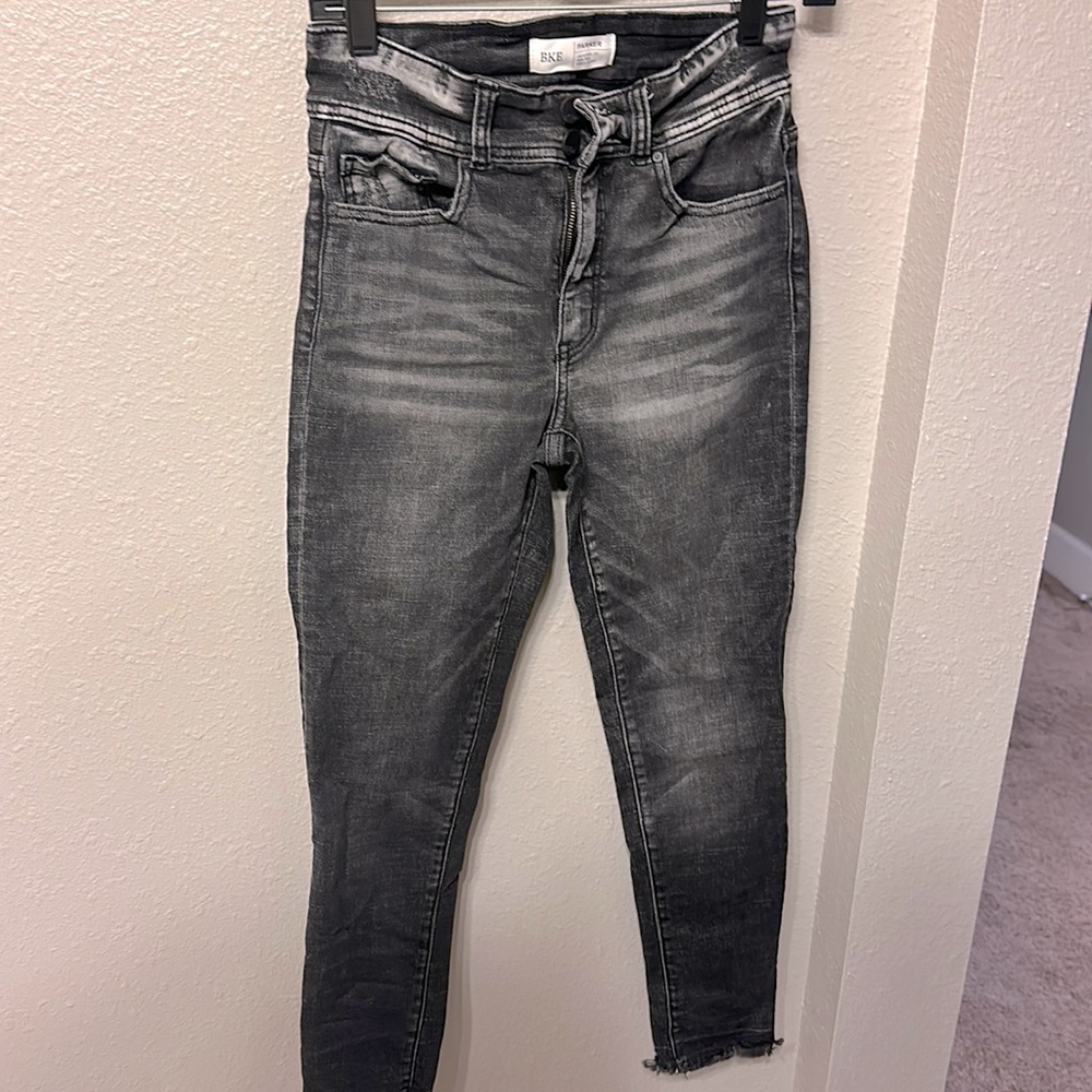 buckle black jeans